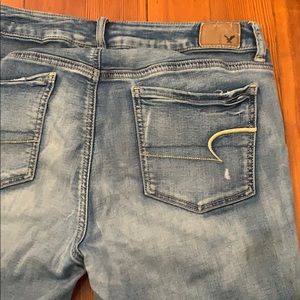 American eagle super super stretch jeans